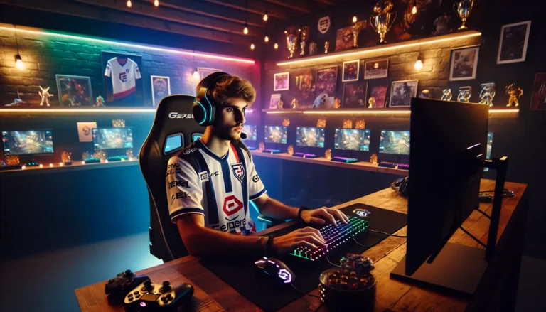 Le gain d'un joueur eSport